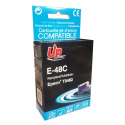 Мастилница UPRINT T0482 EPSON, LIGHT CYAN