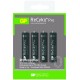 Акумулаторна Батерия GP  R03 AAA 850mAh RECYKO PRO NiMH 85AAAHCBN-GB4  4 бр. в опаковка GP с нищожен саморазряд когато не се използва