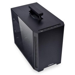Кутия Lian Li TU150WX Mini-Tower, Tempered Glass, Черно