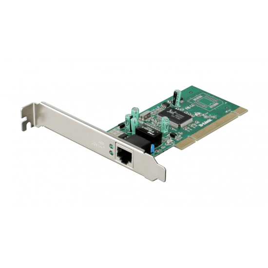 Fast Ethernet PCI Adapter D-Link DGE-528T 10/100/1000 Gigabit Ethernet, low profile