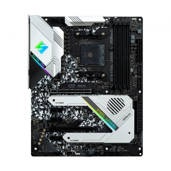 Motherboard ASROCK X570 Steel Legend, socket AM4, RGB Polychrome, PCIE 4.0