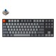 Геймърска Механична клавиатура Keychron K8, Hot-Swappable TKL Gateron, Blue Switch, White LED, Gateron, Blue Switch ABS