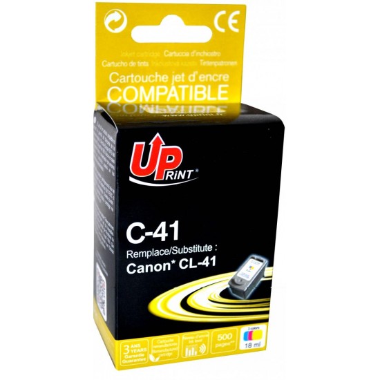 Ink cartridge UPRINT CL-41 CANON, Color