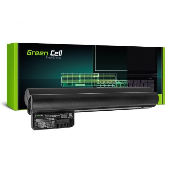 Laptop Battery for HP Mini 210-1000 210-1100 / 11,1V 4400mAh   GREEN CELL