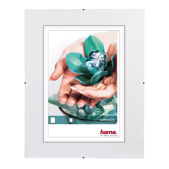 "Clip-Fix" Frameless Picture Holder, normal glass, 40 x 60 cm