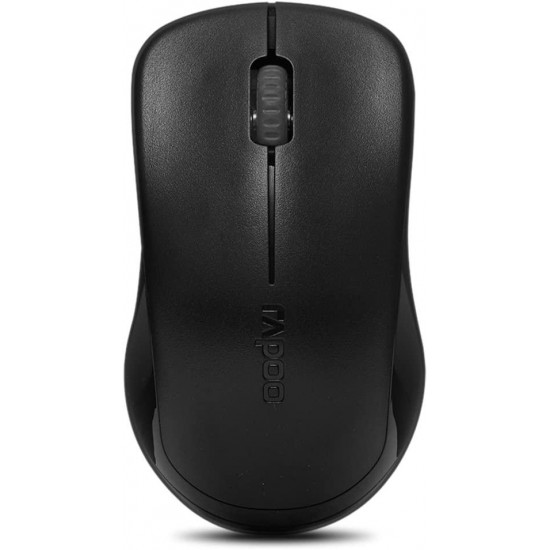 Wireless optical Mouse RAPOO 1620, 2.4 GHz, Black