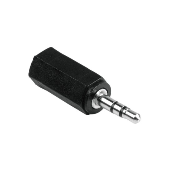 Преходник HAMA 122391, 3.5мм мъжко-2.5мм женско стерео жак Audio Adapter HAMA 122391 , 3.5 mm stereo jack plug - 2.5 mm stereo jack socket