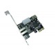 Контролер ESTILLO 1394AV 3+1 port 1394 FireWire PCI ex Host Adapter