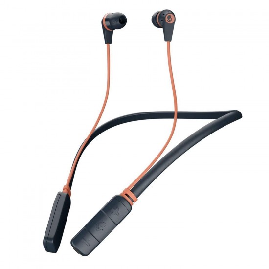 Bluetooth headphones in-ear Skullcandy INKD 2.0 Wireless Blue/Orange