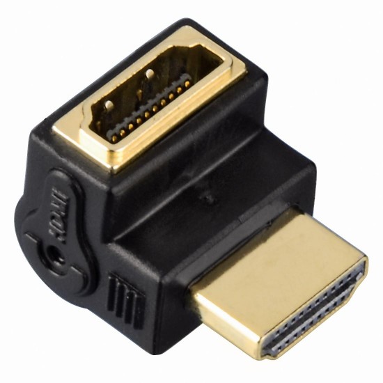Angle Adapter HAMA 83010 HDMI Plug - HDMI Socket, 90&deg;