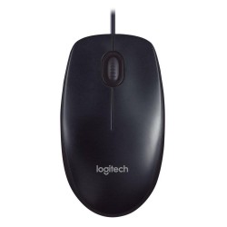 Жична оптична мишка LOGITECH M90 , USB, Черен