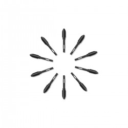 Резервни накрайници HUION PN04, 10 бр. за писалки PW100/PW201 Резервни накрайници HUION PN04, 10 бр. за писалки PW100/PW201