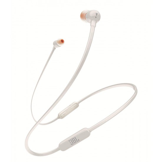 Блутут Слушалки JBL T110BT, Бял Wireless Headphones JBL T110BT, White