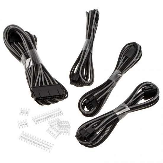 Sleeved Extension Cable Kit PHANTEKS Black/Gray