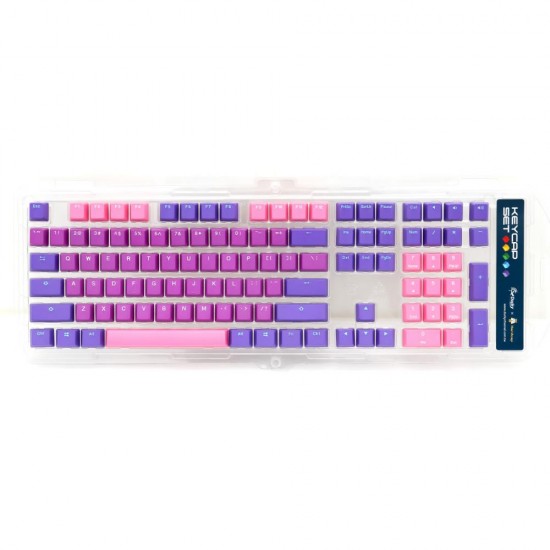 Ducky Ultra Violet 108-Keycap Set PBT Double-Shot US Layout