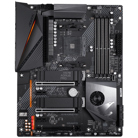 Motherboard GIGABYTE X570 AORUS PRO Socket AM4, RGB Fusion,  PCIe 4.0