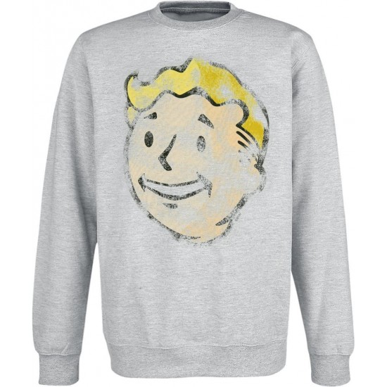 Sweatshirt Fallout, Vault Boy Vintage, Gaya Entertainment, L