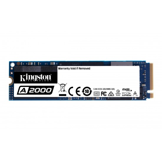 Solid State Drive (SSD) KINGSTON A2000 M.2-2280 PCIe Nvme 250GB