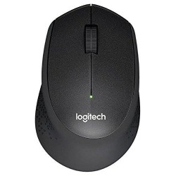 Безжична оптична мишка LOGITECH M330 Silent Plus, Черна, USB