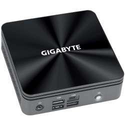Настолен компютър Gigabyte Brix BRi5H-10210, Intel&reg; Core&trade; i5-10210U, 2 x SO-DIMM DDR4, M.2 SSD, USB Type-C&trade;, WF+BT, black