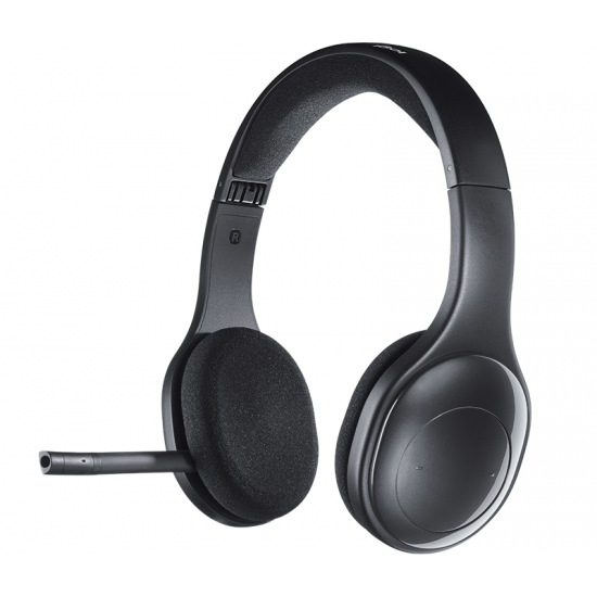 Wireless Headset Logitech H800, Microphone, USB, Bluetooth, Black