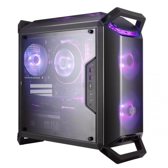 Case Cooler Master MasterBox Q300P RGB, Mini-Tower, Black