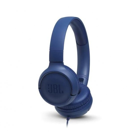 Headphones on-ear JBL T500, Blue
