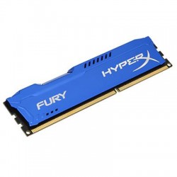 Памет HyperX Fury Blue 8GB DDR3 PC3-12800 1600MHz CL10 HX316C10F/8