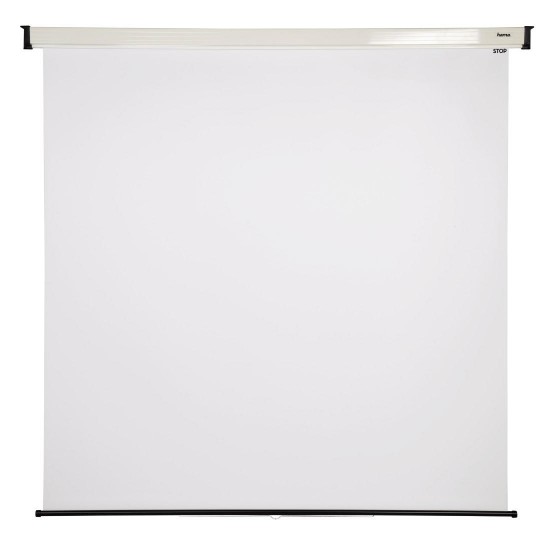 Roller Projection Screen HAMA 18747, 200 x 200, 1:1