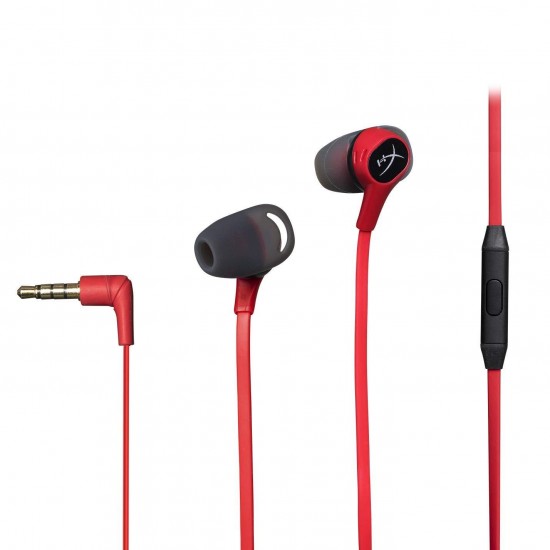 Gaming Earphone Plug HyperX Cloud Earbuds, Red