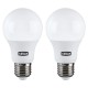 LED крушка XAVAX, 9W, E27, A 60. 2700K, bulb, 2 броя