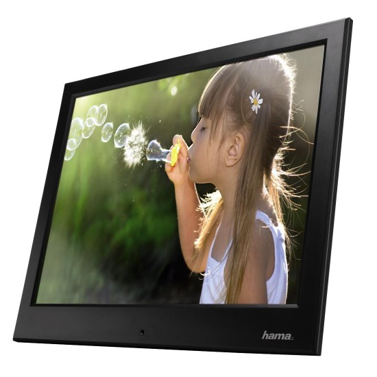Digital Photo Frame HAMA 97SLB 95291, 9.7", Slim, Black