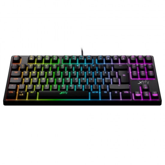 Gaming mechanical keyboard Xtrfy K4 TKL RGB Kailh Red Switch, UK Layout
