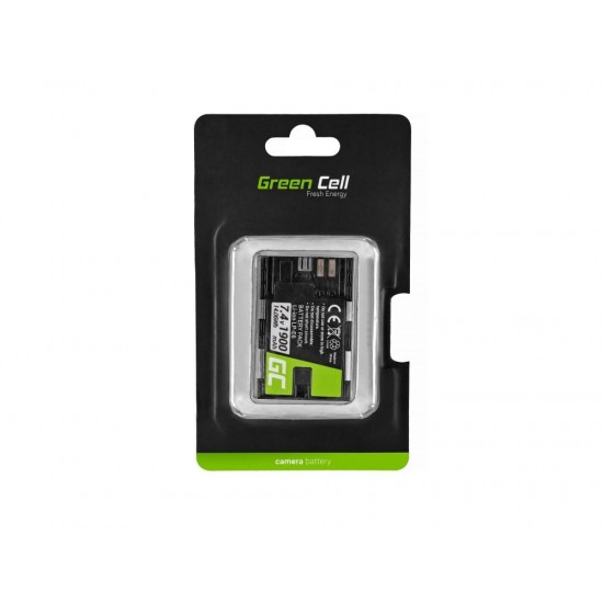 Camera Battery for  CANON LPE6 Canon EOS 70D LiIon 7,4V 1900mAh GREEN CELL