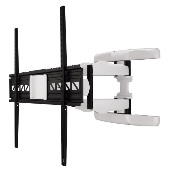 Hama FULLMOTION TV Wall Bracket, 5 stars, 229 cm (90"), black/white