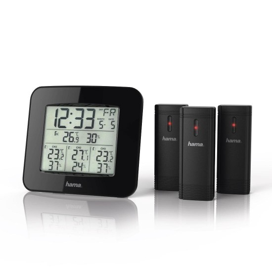Hama "EWS-Trio" Weather Station, with three sensors, black