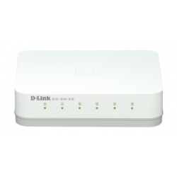 Суич D-Link GO-SW-5G/E, 5 портов 10/100/1000