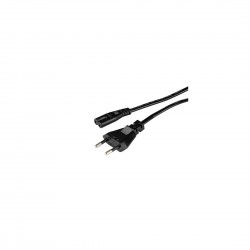 Захранващ кабел HAMA, Euro-plug, 2pin(IEC C7) женско, 1.5м, Черен Захранващ кабел HAMA, Euro-plug, 2pin(IEC C7) женско, 1.5м, Черен