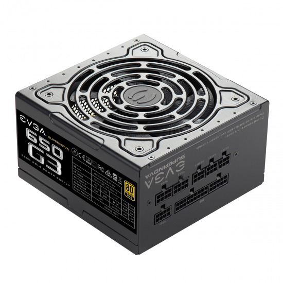 Power Supply EVGA SuperNOVA 650 G3 80+ Gold, 650W, Full Modular