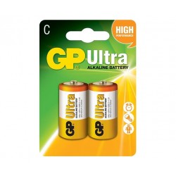 Алкална батерия GP ULTRA LR14 /2 бр. в опаковка/ 1.5V Алкална батерия GP ULTRA LR14 /2 бр. в опаковка/ 1.5V