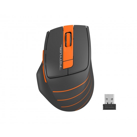 Optical Mouse A4tech FG30 Fstyler, Wireless, Orange