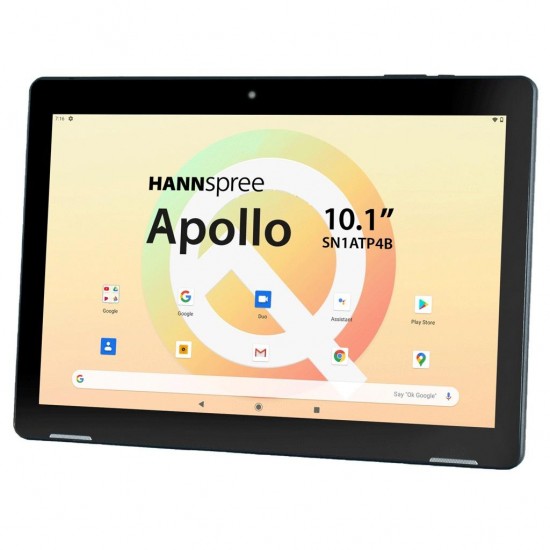 Tablet HANNspree Pad Apollo, 10.1&rdquo;, Quad Core 2.0 Ghz, 3GB RAM, 32GB, Wi-Fi, Bluetooth, IPS, Black