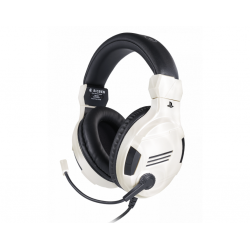 Геймърски слушалки Nacon Bigben PS4 Official Headset V3 White, Микрофон, Бял