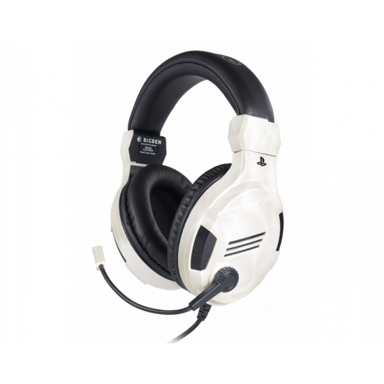 Gaming headset Nacon Bigben PS4 Official Headset V3 White, Microphone, White