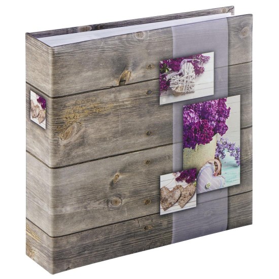 Hama "Rustico" Memo Album, for 200 photos with a size of 10x15 cm, lilac
