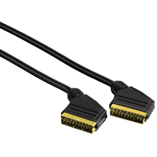 Scart Connecting Cable HAMA 11944, plug - plug, 1.5 m, 21 pin