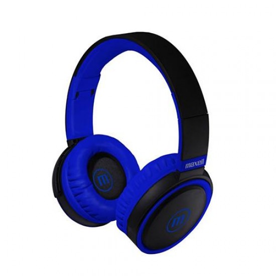 Headphones with microphone MAXELL B52 black and blue