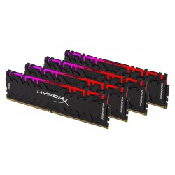 Памет HyperX Predator RGB 32GB(4x8GB) DDR4 PC4-28800 3600MHz CL17 HX436C17PB4AK4/32