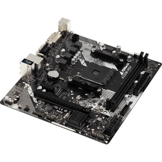 Motherboard Asrock A320M-HDV R4.0, sock AM4, 2xDDR4