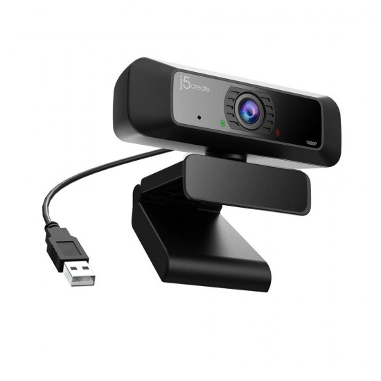 j5create JVCU100 USB&trade; HD Webcam with 360&deg; Rotation